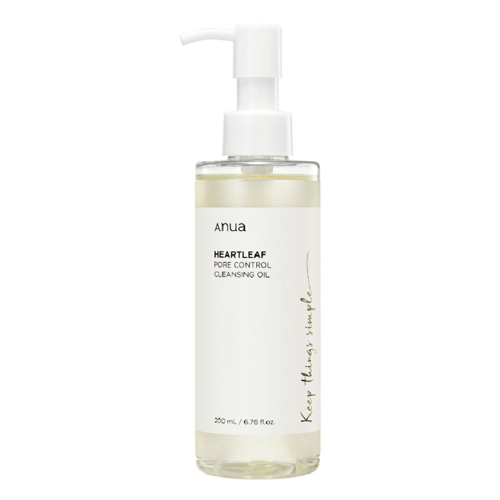 Revitalize your cleansing routine with Anua Heartleaf Pore Control Cleansing Oil. This non-comedogenic, acne-friendly formula removes blackheads, makeup, and excess sebum while keeping pores clear. Suitable for all skin types, it features heartleaf extract, turmeric, and jojoba oil for a refreshing and nourishing cleanse. Available now at The Skin Counter.