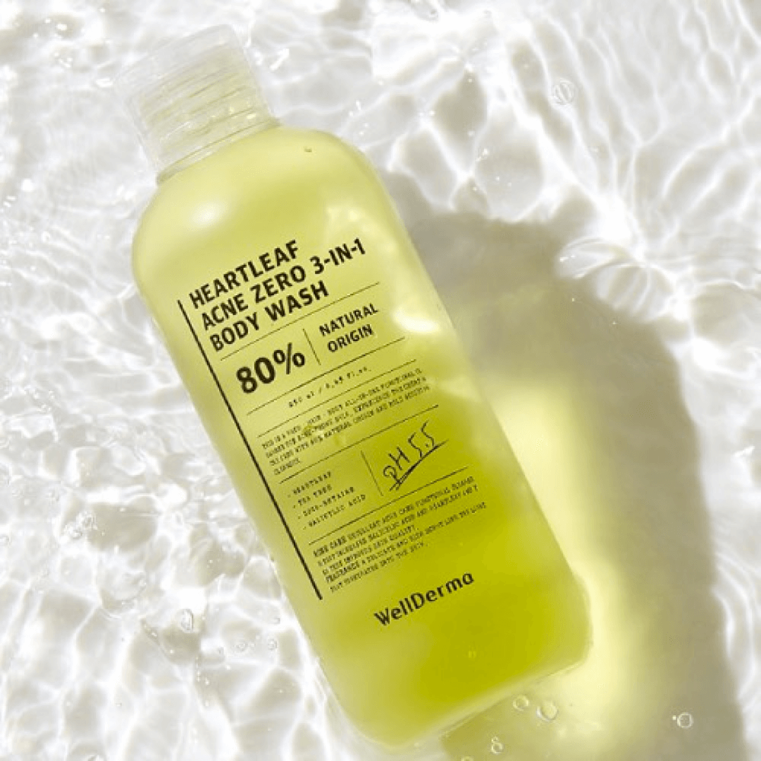 Gel douche 3-en-1 Heartleaf Acne Zero - 250 ml