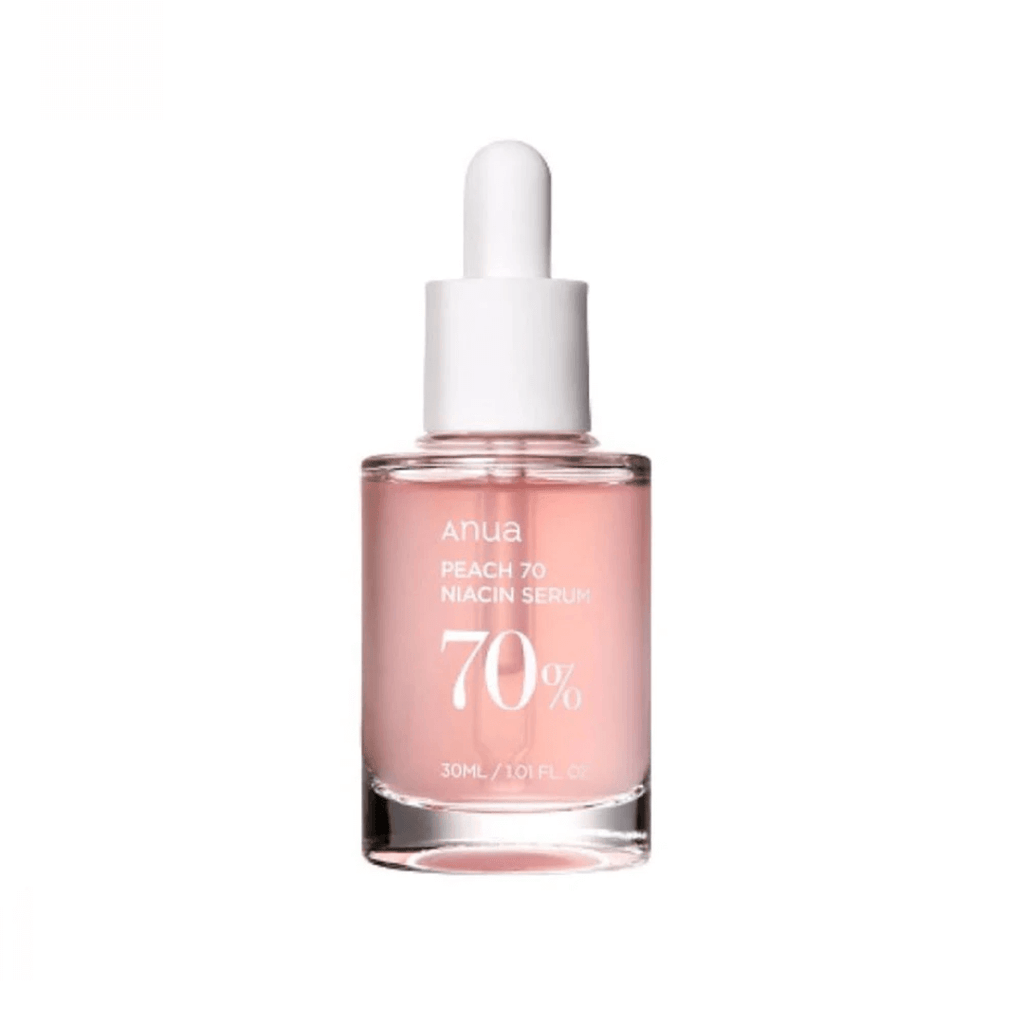 anua peach 70% niacinamide serum brightening serum serum for all skin types anti-aging serum korean skincare niacinamide serum the skin counter littlewonderland kbeauty europe nederland