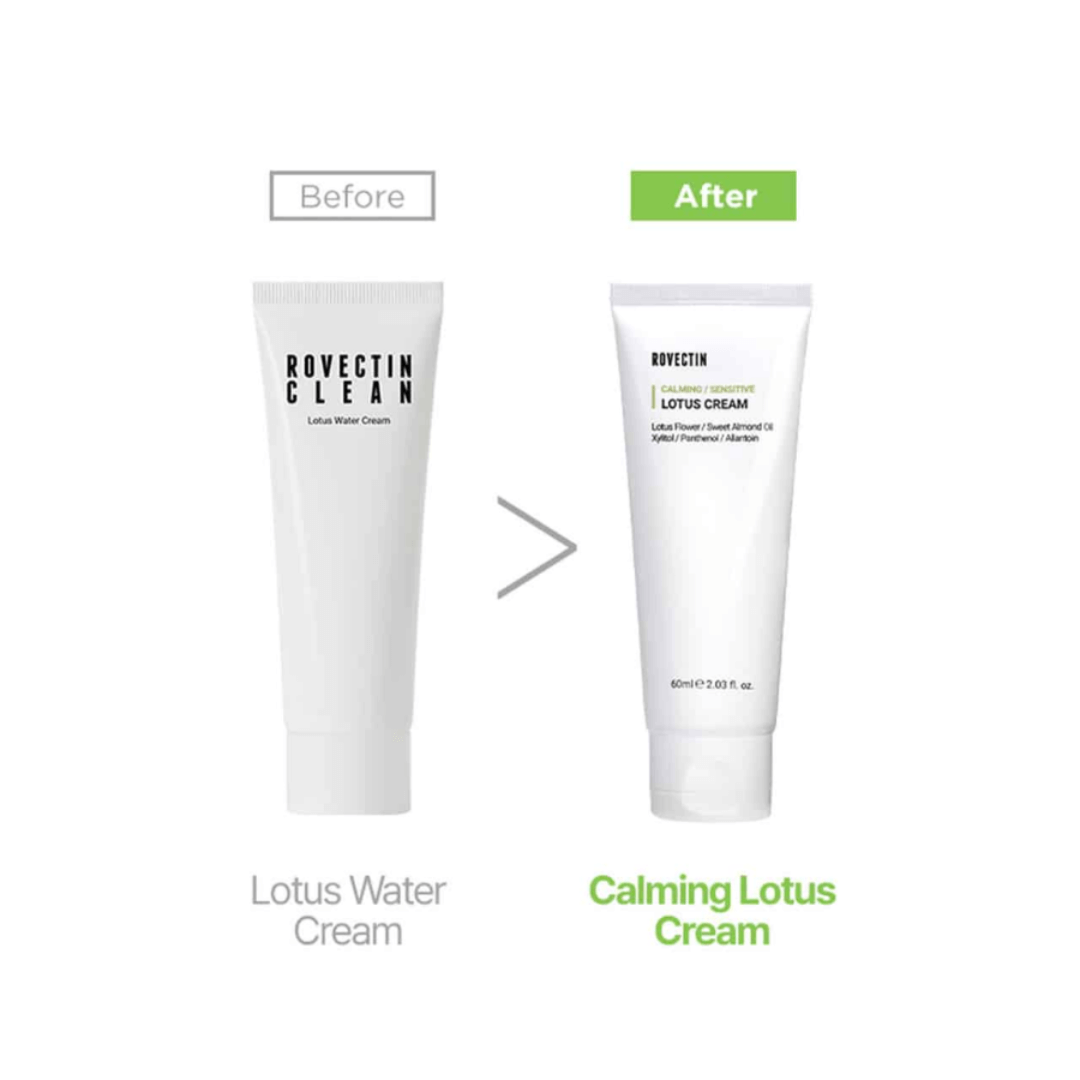 Rovectin - Clean Lotus Water Cream - 60ml
