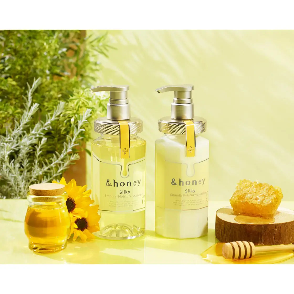 &amp;honey Shampooing doux et soyeux 1.0 - 440ml