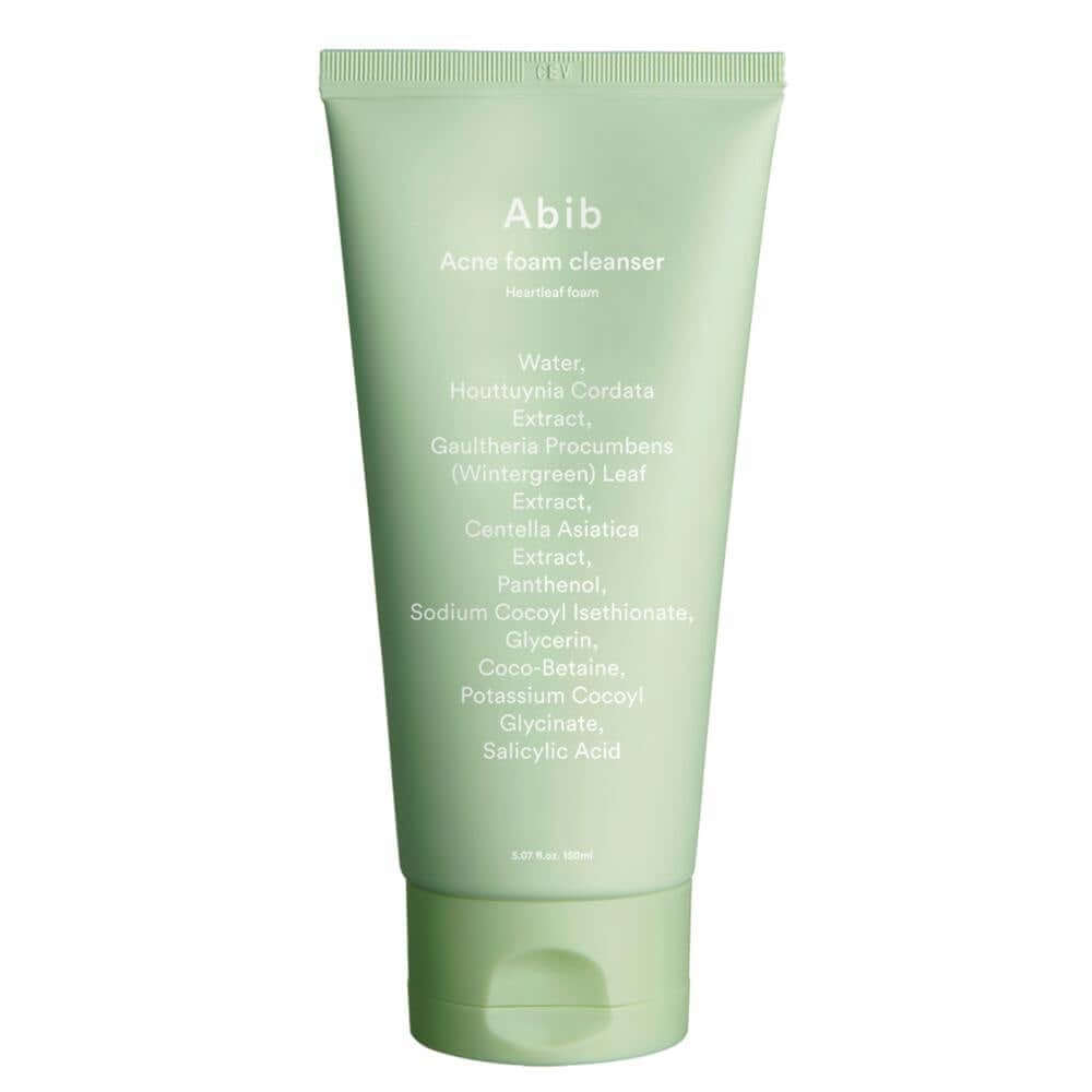 Abib Acne Foam Cleanser Heartleaf Foam gezichtsreiniger voor acne gevoelige huid