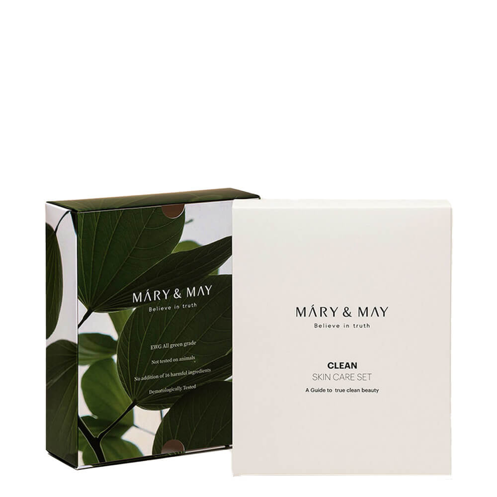 Coffret cadeau de soins de la peau propre 