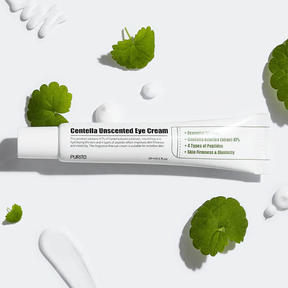 Crème contour des yeux non parfumée Centella - 30 ml