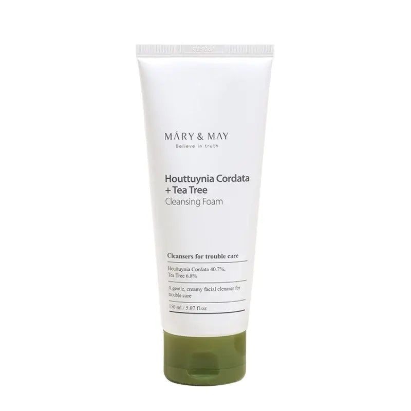 Mary & May - Houttuynia Cordata + Tea Tree Cleansing Foam - 150ml