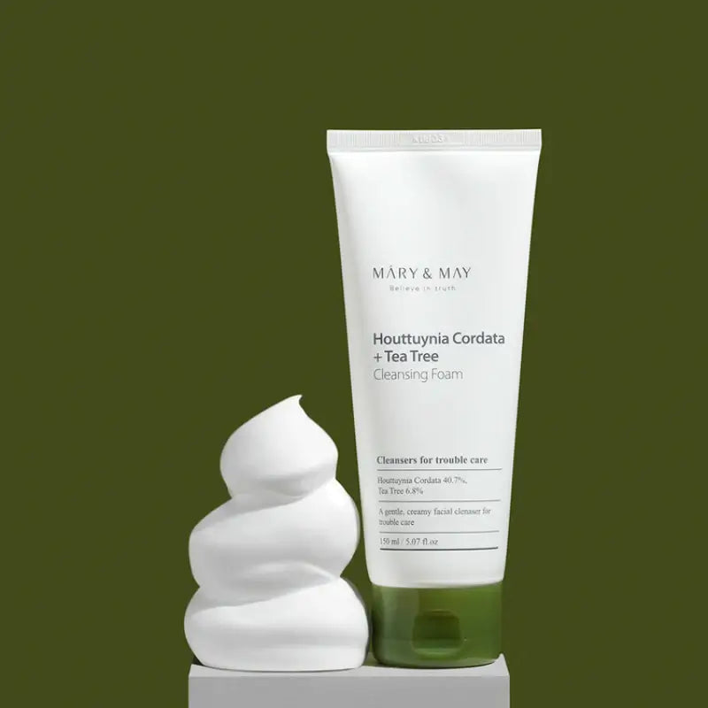Mary & May - Houttuynia Cordata + Tea Tree Cleansing Foam - 150ml