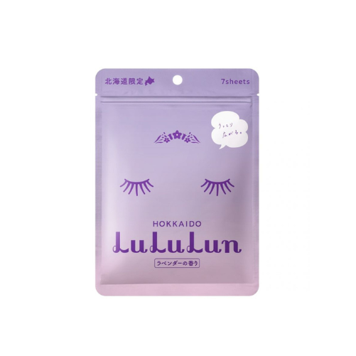 LuLuLun - Japan Travel Face Sheet Masks - Hokkaido Lavender - 7 pack