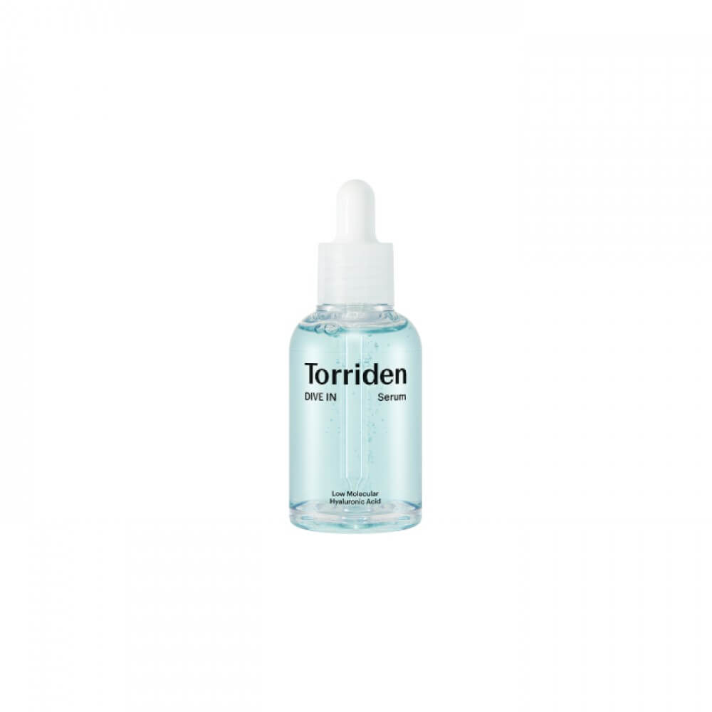 Torriden DIVE-IN Low Molecule Hyaluronic Acid Serum new version voor de droge, gevoelige huid. Ook te gebruiken voor mensen met rosacea huidaandoening